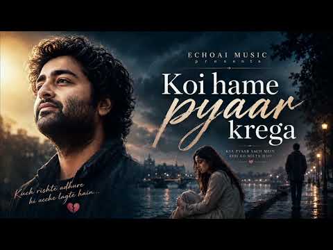 Koi Hame Pyaar Krega – EchoAI Music | Emotional Hindi Sad Song | New Song 2026 | Arijit Singh Vibe