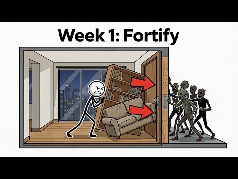 Surviving Week 1 of the Zombie Apocalypse: The "Bookshelf Protocol"