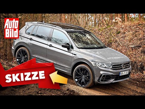 VW Tiguan (2020): Skizze - Facelift - SUV - Infos