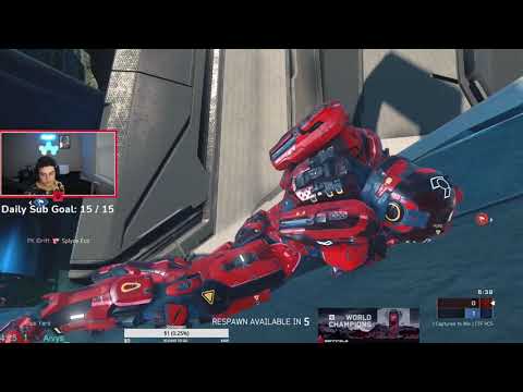 HALO 5 CHAMPION GAMEPLAY - 62 KILLS w/ INSANE OVERTIME ENDING