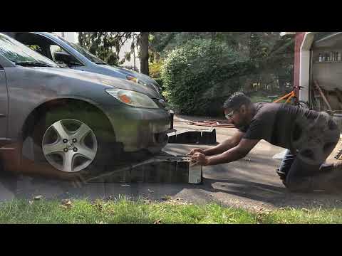 How to use Rhino Ramps for quick and fast oil change!