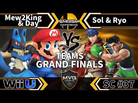 ONI|Day & COG MVG|Mew2King vs. MVG|Sol & MVG|Ryo - Teams SSB4 Grand Finals - Smash Conference 37