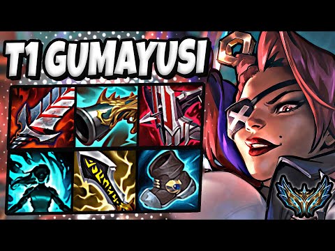 T1 Gumayusi Samira vs Kaisa [ ADC ] Patch 13.17 Korea Challenger ✅