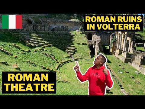 UNBELIEVABLE HIDDEN ROMAN RUINS DISCOVERED | OLD ROMAN THEATRE RUINS IN VOLTERRA | TUSCANY TRAVELS