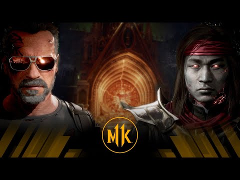 Mortal Kombat 11 - The Terminator Vs 'Revenant' Liu Kang (Very Hard)
