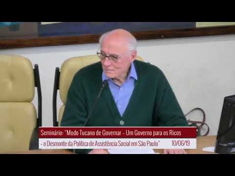 Eduardo Suplicy - O desmonte da assistência social