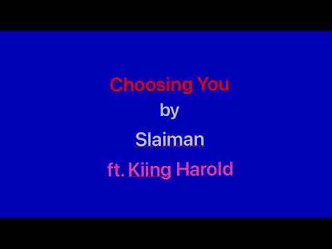 Choosing You by Slaiman ft. Kiing Harold (sped up) 💙❤️🩶🩷
