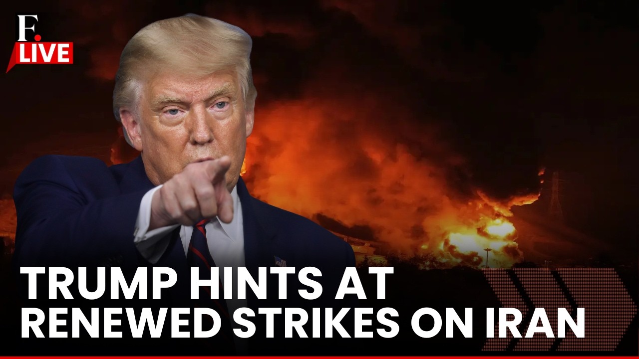 Trump LIVE: US President Says 'UNHAPPY WITH EU NATIONS' | Hints Renewed Strikes on Iran