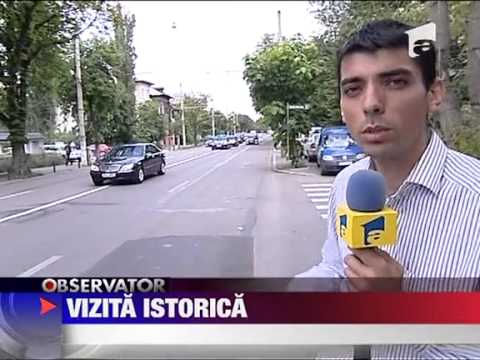 Vizita istorica pentru autoritatile romane 6 IULIE 2011