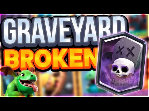Top 50 Ladder WITHOUT Witch or Elixir Golem! OP Graveyard Control Deck!