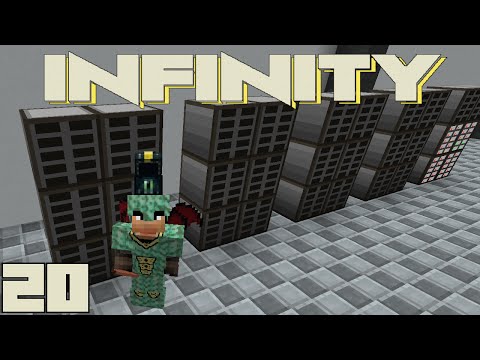 Minecraft Mods FTB Infinity - MASS STORAGE SETUP [E20] (HermitCraft Modded Server)