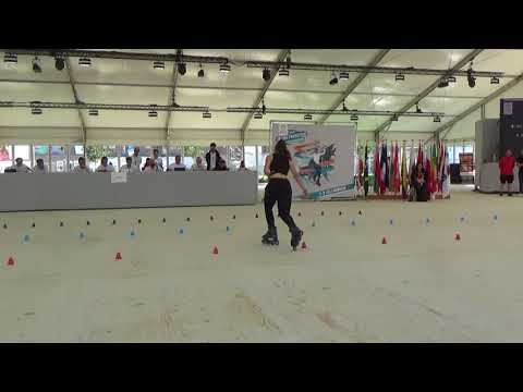 WFSC 2018   ARNHEM   Classic Slalom Junior Women Qualifications   Romano Sveva