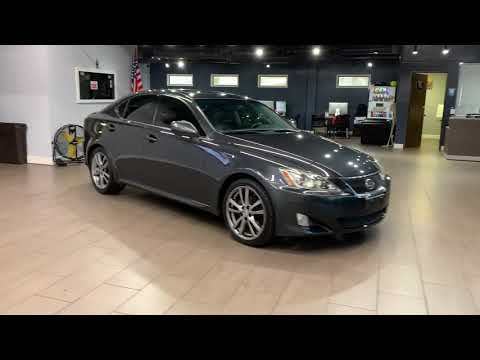 2008 Lexus IS 250 V6 2.5L RWD Automatic