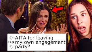 AITA wedding engagement drama that keeps me up at night - REACTION