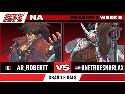 AR_Robertt (Sol) vs OneTrueSnorlax (Nagoriyuki) Grand Finals - ICFC GGST NA Season 2 Week 9