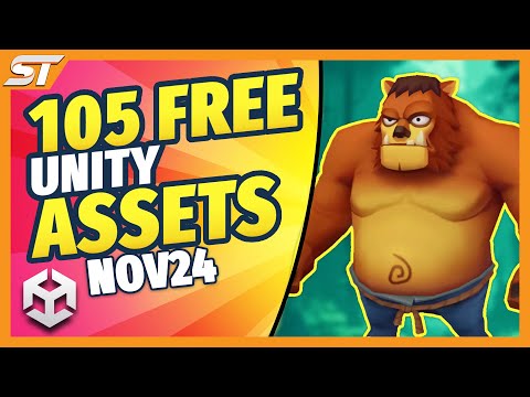 105+ AWESOME FREE Unity Assets (November 2024 - Asset Store)