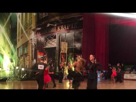 Латинский квартал WDSF WORLD OPEN LATIN 1/16 Khramchikhin-Sokolova pasodoble