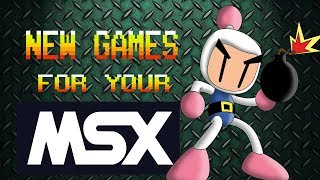 New Games for your MSX