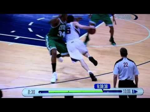 Horrible fouls called on Paul Pierce 2012