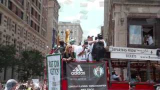 preview picture of video 'Boston Celtics 2008 NBA Champions Parade'