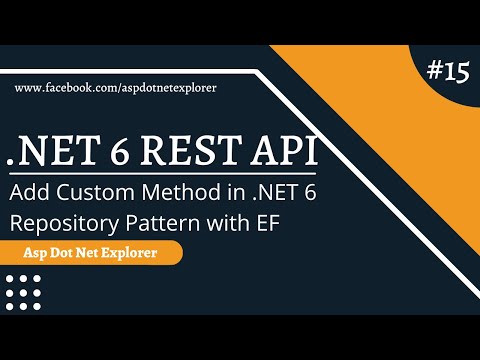 Add Custom Method in ASP NET Core 6 Repository Pattern with Entity Framework Core