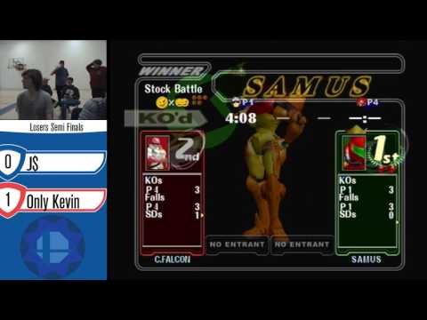ABU 012: Only Kevin (Samus) Vs. J$ (Captain Falcon) - Melee Losers Semi Finals