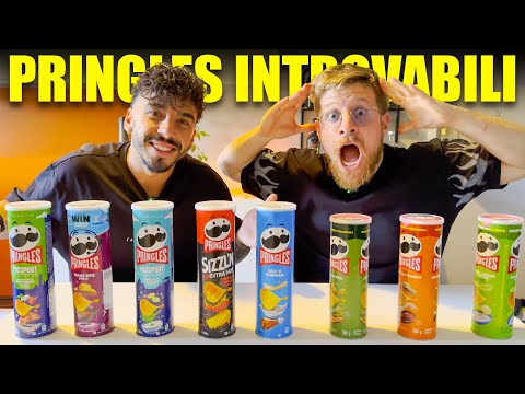 PROVIAMO TUTTI I GUSTI PIÙ INTROVABILI DELLE PRINGLES - VI PREGO ABOLITE IL GUSTO “PIZZA” IN ITALIA!