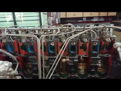 Eicher E683 Engine starting position