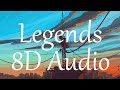 Juice WRLD - Legends | R.I.P juice wrld (8D AUDIO)