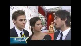 Monte Carlo TV Festival - Paul Wesley & Nina Dobrev video
