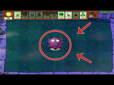 Gloom-shroom + Fume-shroom vs Zombies PvZ - Plants vs Zombies