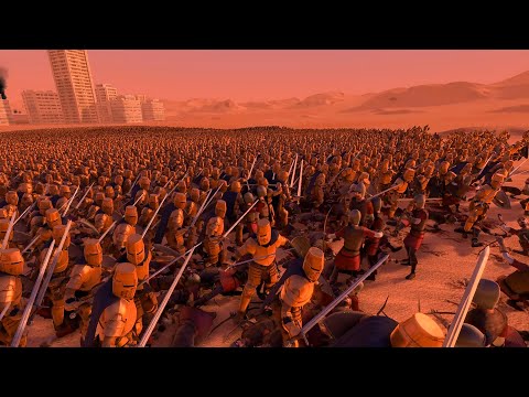 10,000 ARCHERS VS 30,000 GOLDEN KNIGHTS VS 20,000 HEAVY KNIGHTS | ULTIMATE EPIC BATTLE SIMULATOR 2