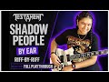 Testament Shadow People Guitar Breakdown By Ear Full Playthrough
