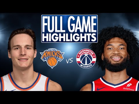 Knicks vs Wizards FULL Game Highlights | NBA 2025-26 PreSeason