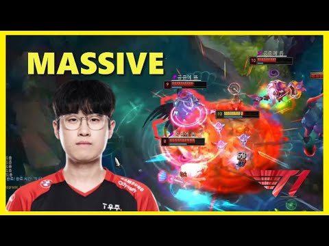 T1 Zeus POV of his game-turning Ornn Ult