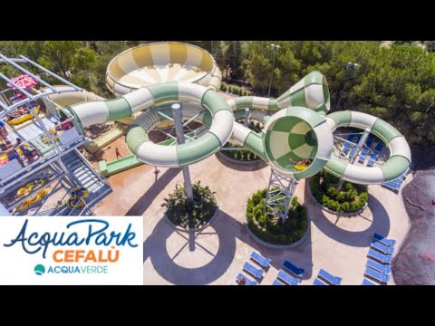 Aqua Park Cefalu Sicily / Aqua Verde Hotel & Resort / Water slide only for the Bravest.. 