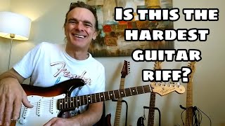 THE HARDEST GUITAR RIFF? The Beatles - And Your Bird Can Sing, on One Guitar and How to Play it.