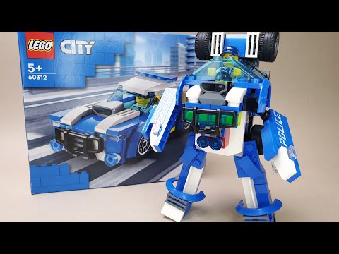 LEGO 60312 Alternate Build (police mech)