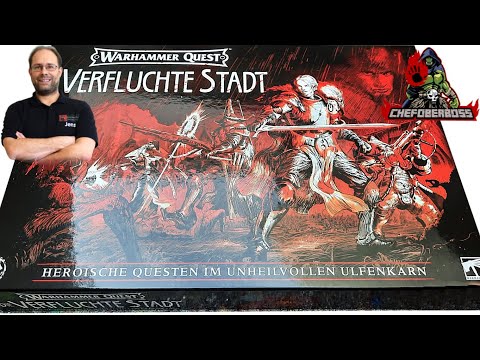 Warhammer Quest: Die verfluchte Stadt - Cursed City - Unboxing & Review (Chefoberboss, Brettspiele)