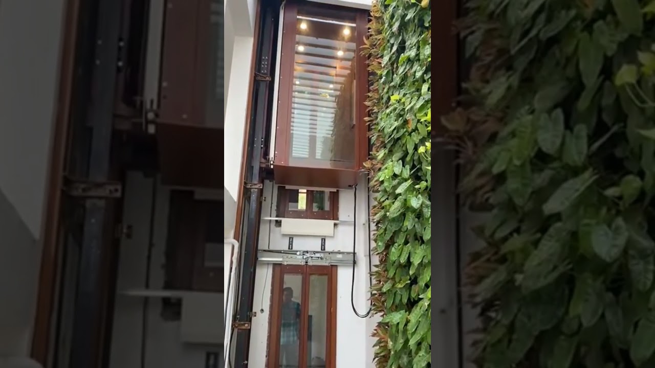 Open lift. #homelift  #luxury #houselift #hydraulicelevator #homelift #luxury #hydraulic #houselift