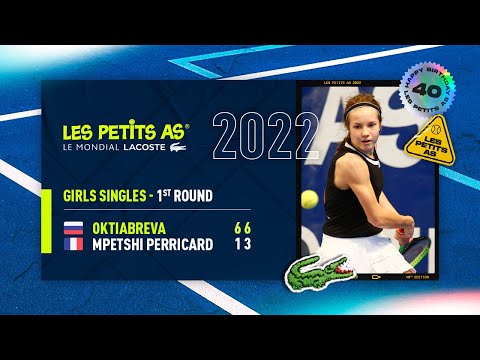 Les Petits As 2022 | Girls 1st Round | Daphnee Mpetshi Perricard vs. Alisa Oktiabreva