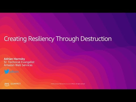 Creating Resiliency through Destruction