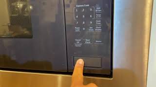 How to fix GE Profile microwave door stuck on close. part 1
