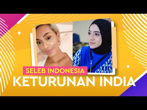 8 Potret Selebriti Indonesia Keturunan India