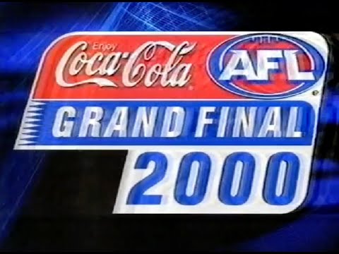 Tasmanian TV transmission of 2000 AFL Grand Final - Melbourne v Essendon incl local commercials