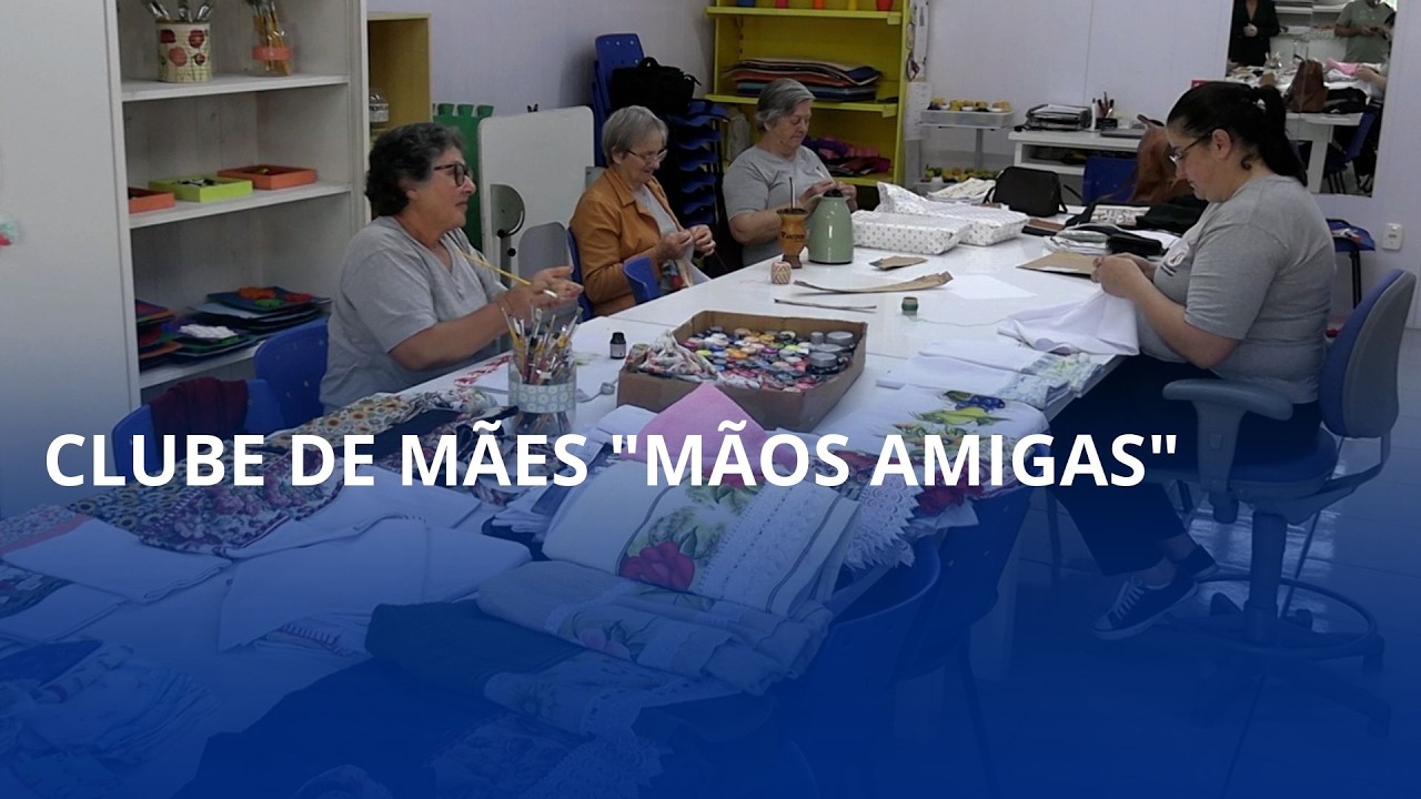 Clube de Mães “Mãos Amigas”. Grupo une talento e solidariedade em Pouso Redondo