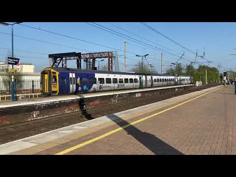 Trains at Wigan North Western (21/04/2022) (ft 40 and DRS convoy, 325, 70, and 88)