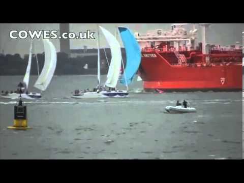 VIRAL: Former Royal Navy crashes yacht into 120,000-TONNE tanker