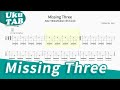 Jake Shimabukuro 傑克島袋【Missing Three】ukulele 烏克麗麗譜