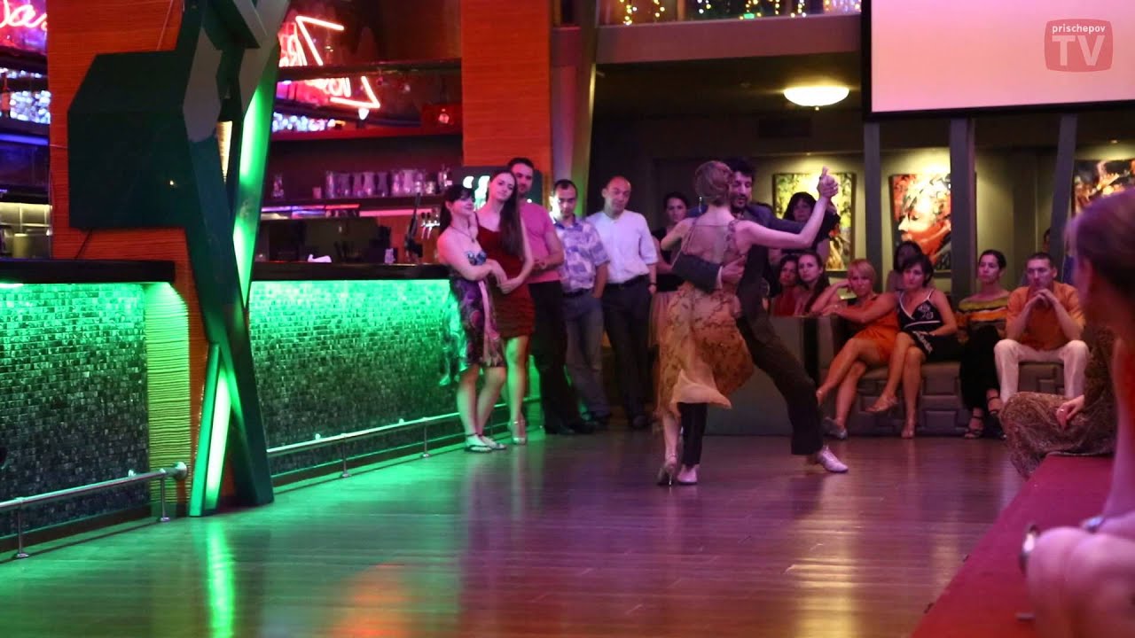 Maria Eugenia Parrilla & Yanick Wyler, 2, PRISCHEPOV MILONGA, "ZBar" Moscow, Russia, 19.05.2013